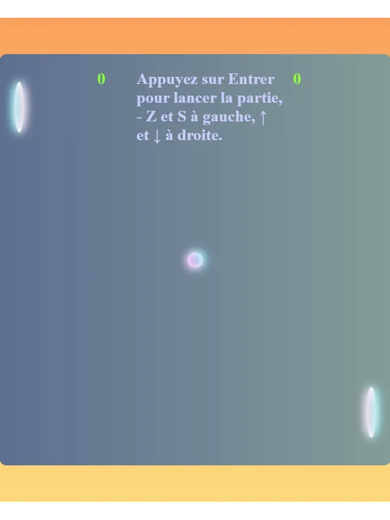 Projet Pong